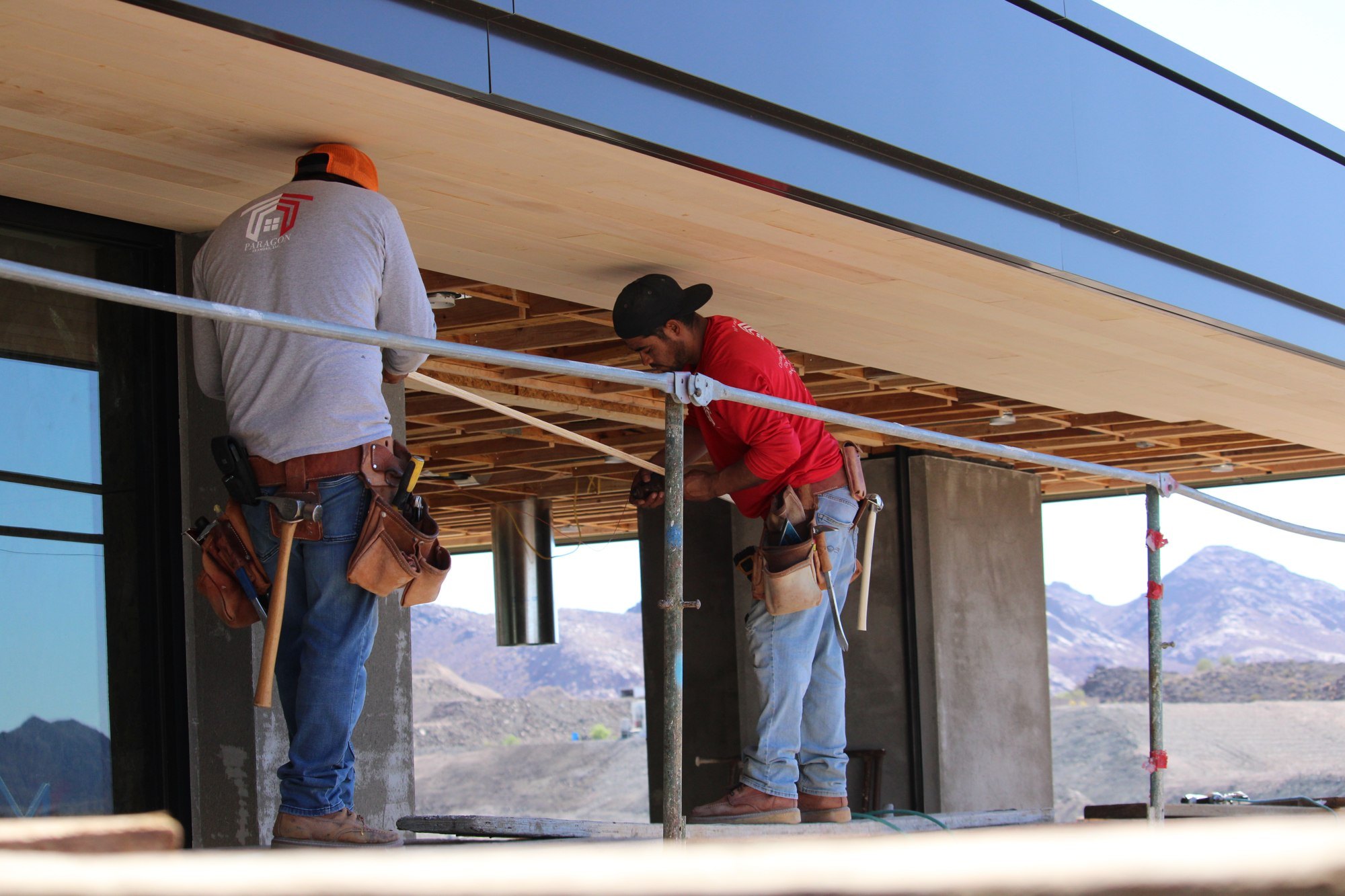 Carefully coordinated interior work