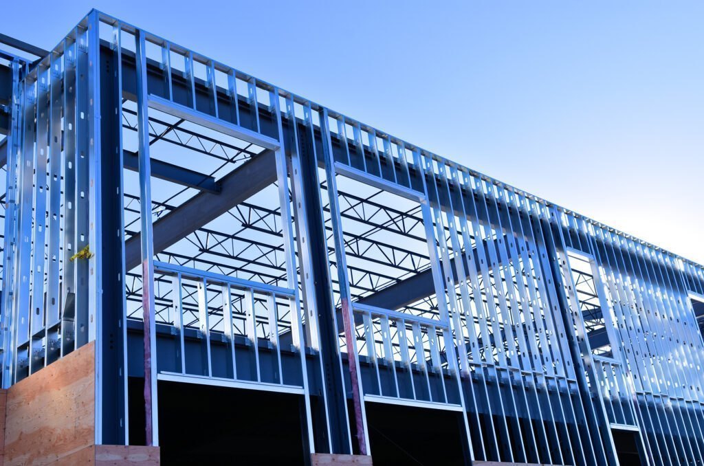 Light-gauge steel stud framing