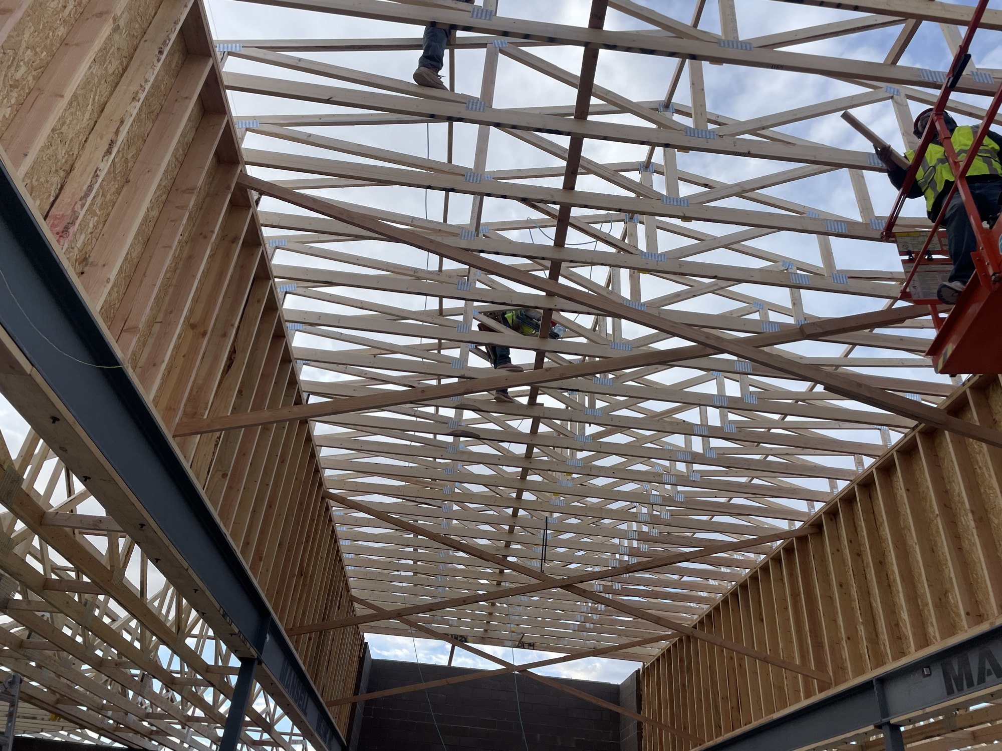 Roof trusses & structural connections